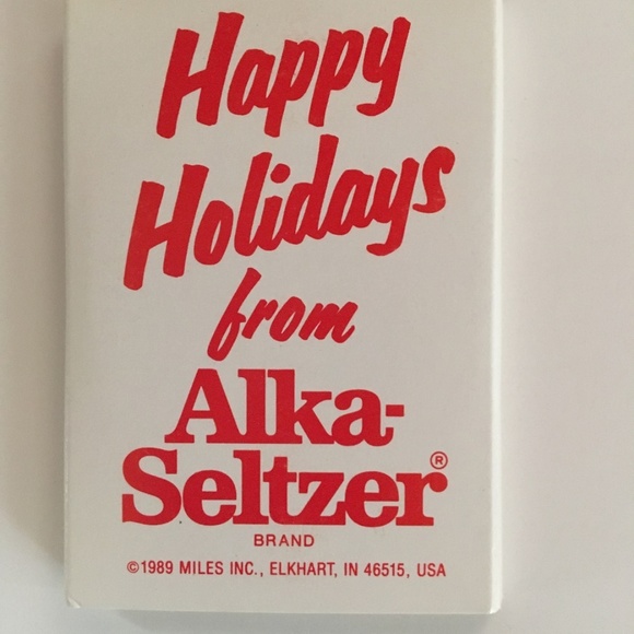 FREE BUNDLE GIFT == Advertising - Christmas Ornament - Alka Seltzer - Picture 2 of 4